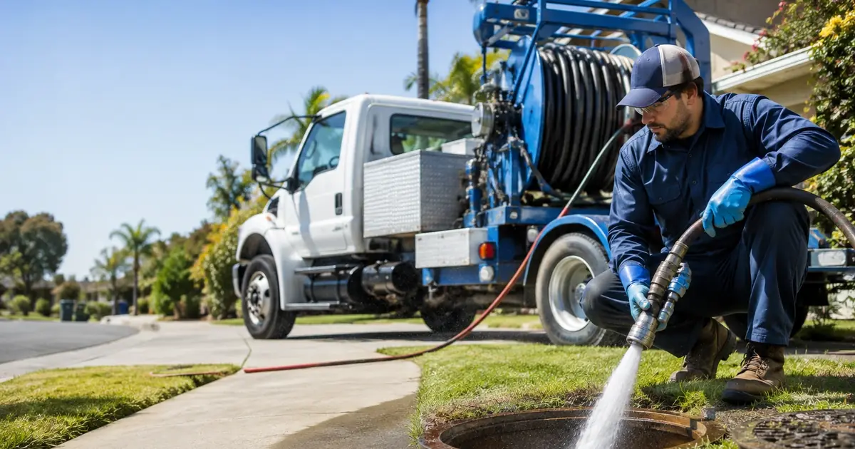Hydro jet sewer cleaning Mill Valley
