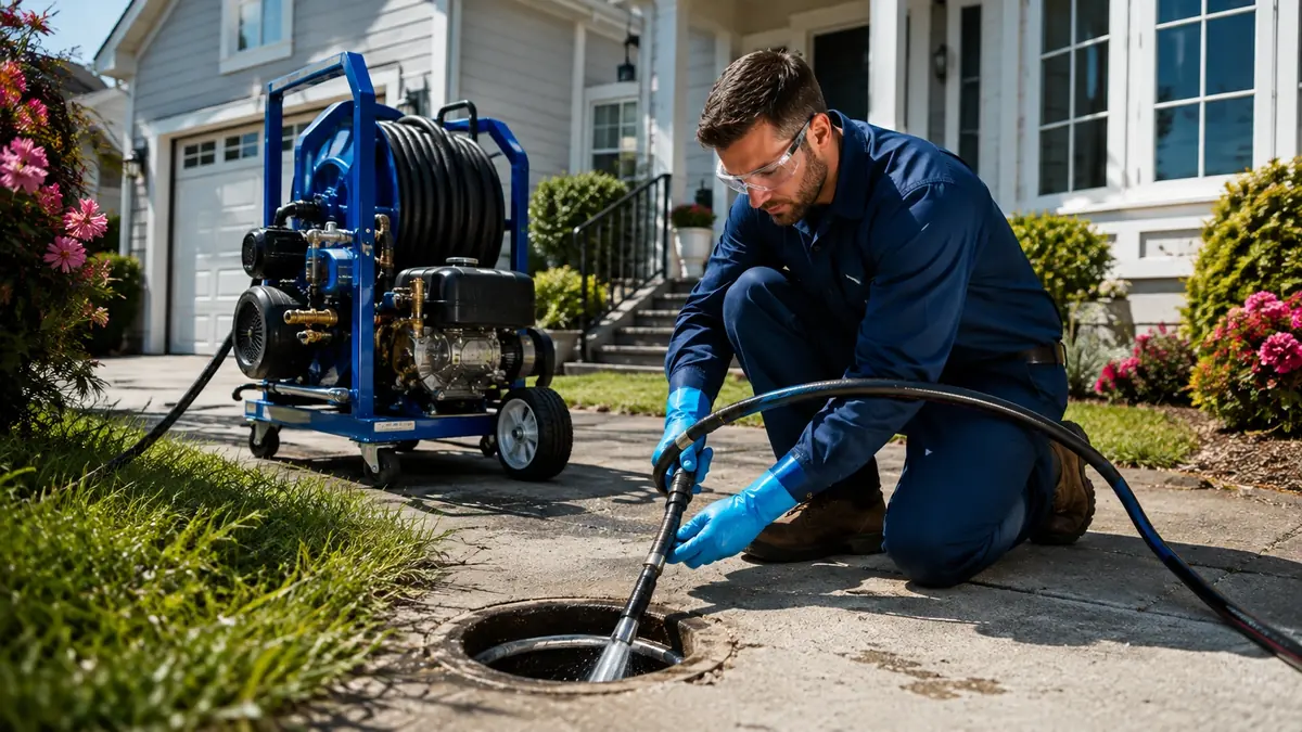 Residential Hydro Jet Drain Cleaning in Mill Valley